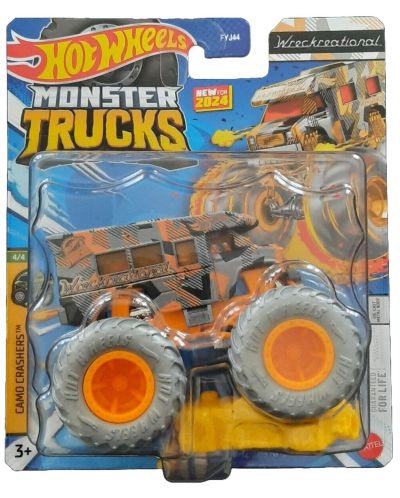 Бъги Hot Wheels Monster Trucks - Wreckretional - 1